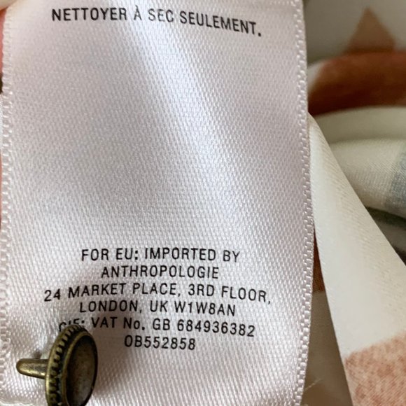 Maeve Nailah Silk Asymmetrical Watercolor Top - Picture 10 of 10